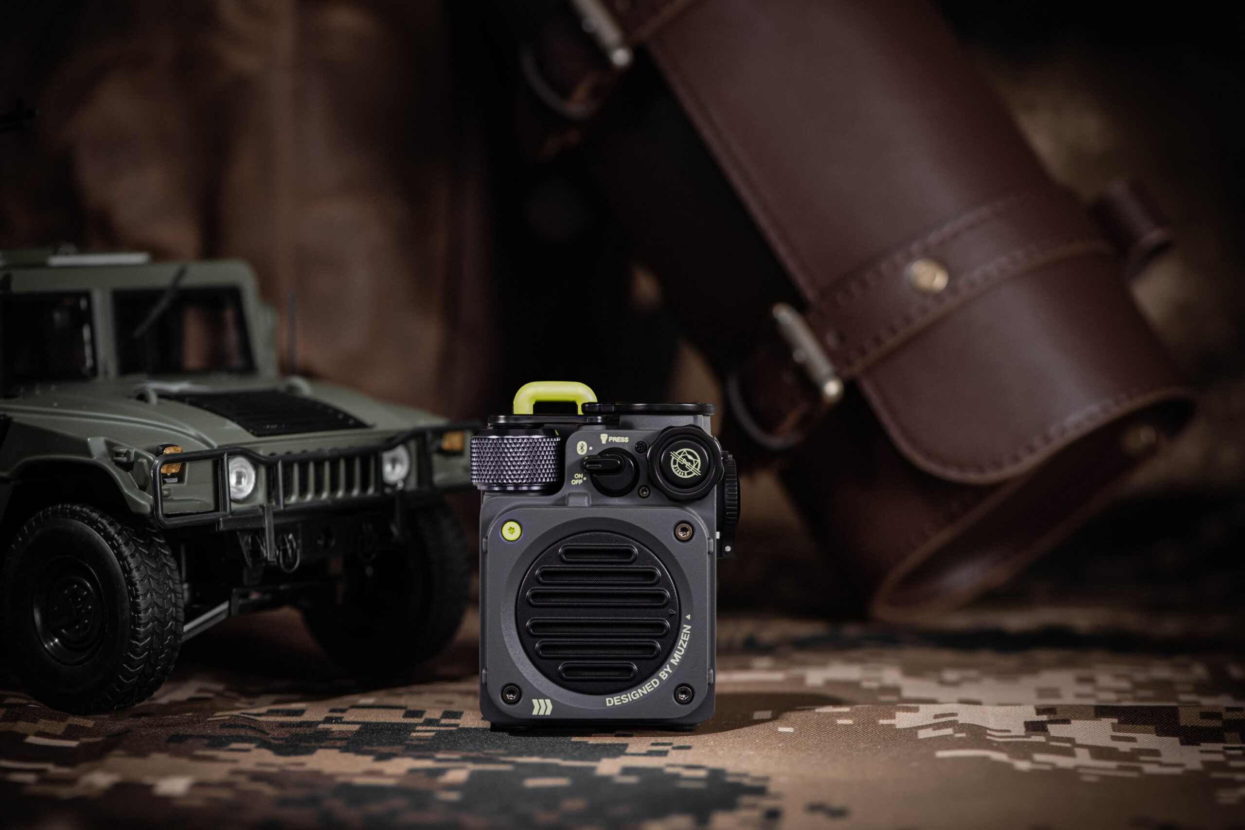Muzen | A Rugged Retro Wireless Speaker For Outdoor Adventures – BACKERS